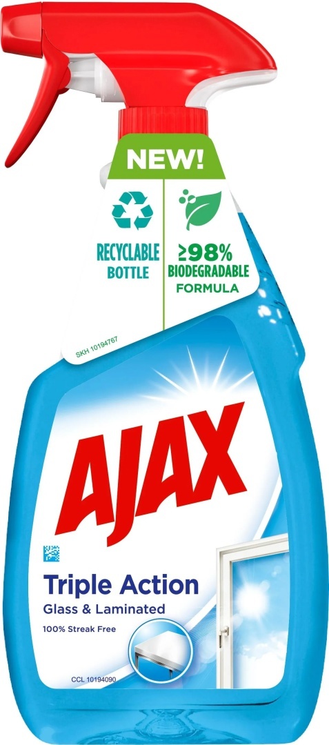 Ajax Triple Action Płyn do mycia szyb 500 ml