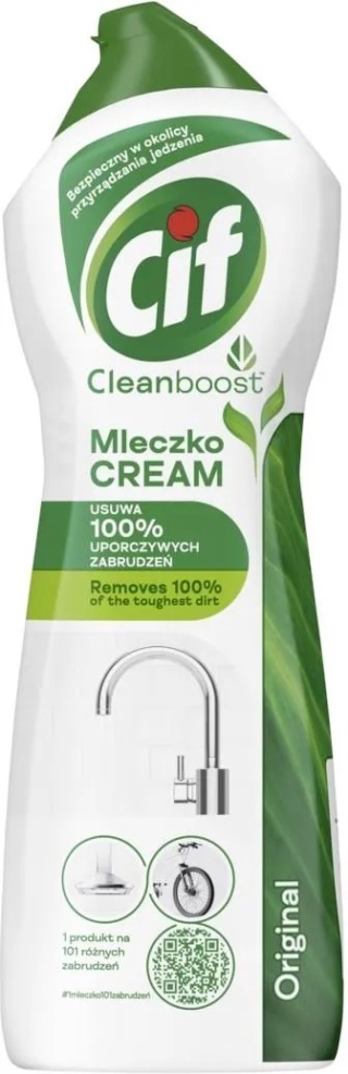 Cif Cleanboost Original Uniwersalne mleczko do czyszczenia 780g