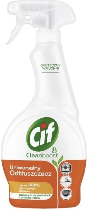 Cif Cleanboost Uniwersalny odtłuszczacz w sprayu 500ml