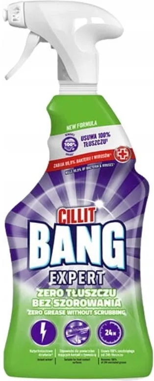 Cillit Bang Tłuszcz i Smugi Spray 750ml