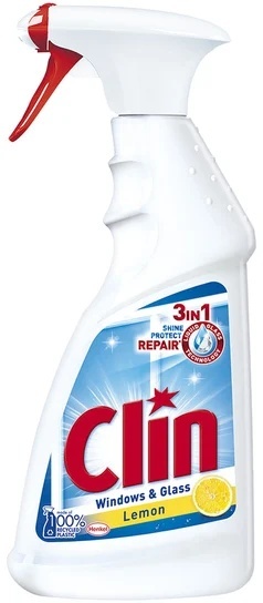 Clin Płyn do mycia szyb i luster Cytryna 500ml Spray