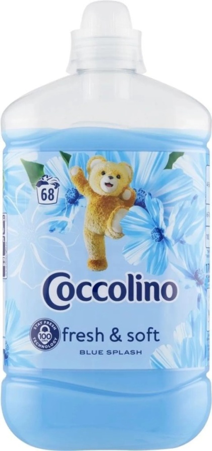Coccolino Fresh & Soft Blue Splash Płyn do płukania tkanin 1,7l 68P