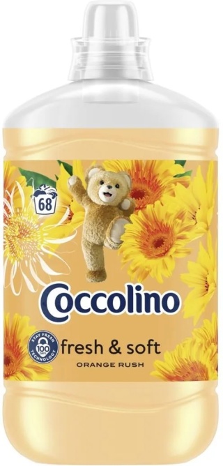Coccolino Fresh & Soft Orange Rush Płyn do płukania tkanin 1,7l 68P
