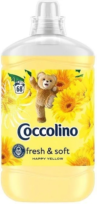 Coccolino Fresh & Soft Happy Yellow Płyn do płukania tkanin 1,7l 68P