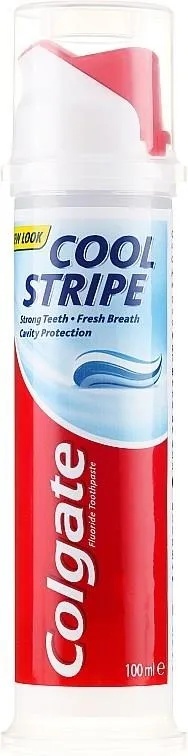 Colgate Cool Stripe Pasta do zębów z dozownikiem 100ml