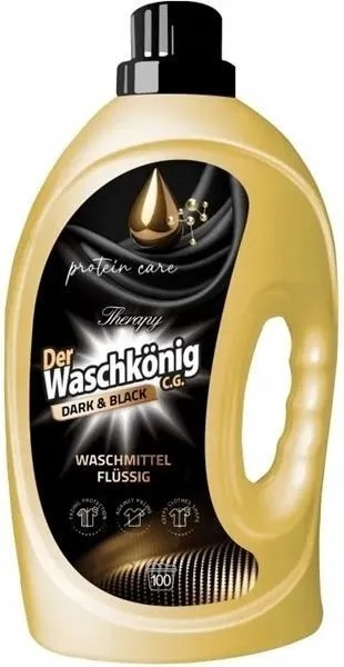 Der Waschkonig Black 3l żel do prania tkanin ciemnych 100P
