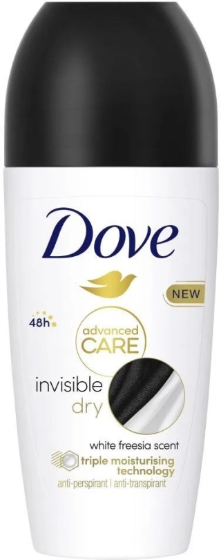 Dove Advanced Care Invisible Dry Woman Antyperspirant w kulce Dla kobiet 50 ml