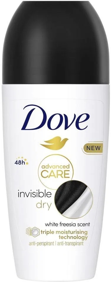 Dove Advanced Care Invisible Dry Woman Antyperspirant w kulce Dla kobiet 50 ml