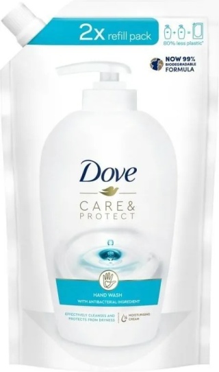 Dove Care & Protect Deep Cleansing Mydło w płynie Zapas 500ml