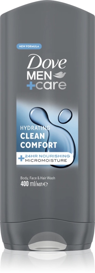 Dove Men+Care Clean Comfort 3w1 Żel pod prysznic dla mężczyzn 400ml