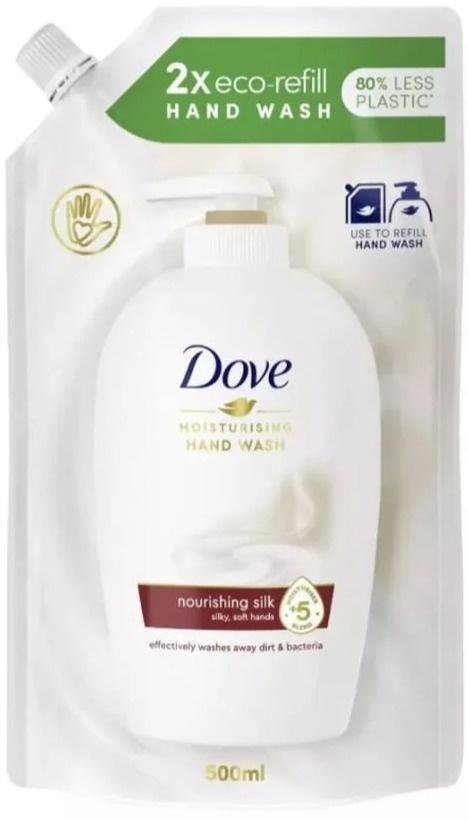 Dove Nourishing Silk Mydło w płynie Zapas 500ml