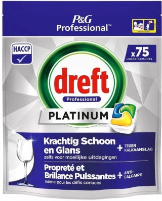 Dreft Caps Platinum Professional All in1 75szt