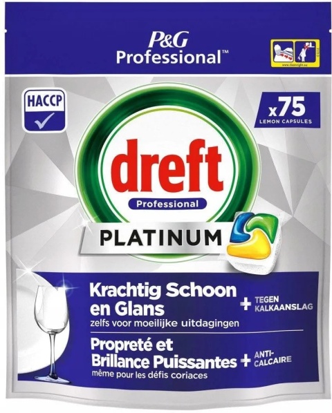 Dreft Caps Platinum Professional All in1 75szt