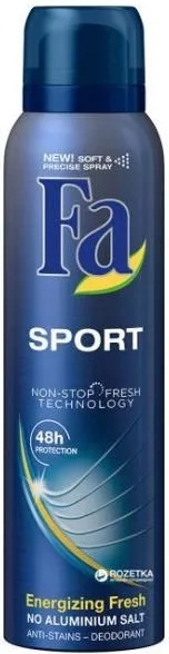 FA Sport Antyperspirant Dla mężczyzn 150ml
