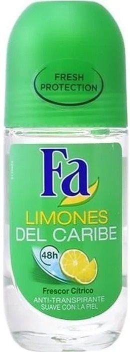 Fa Caribbean Lemon Women Antyperspirant w kulce Dla kobiet 50ml