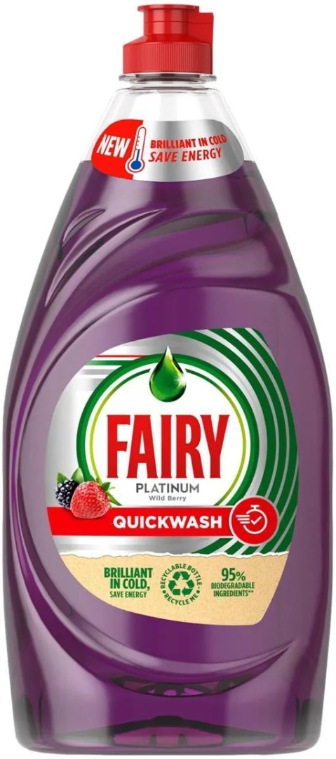 Fairy Platinum Owoce Leśne Płyn do naczyń 820ml