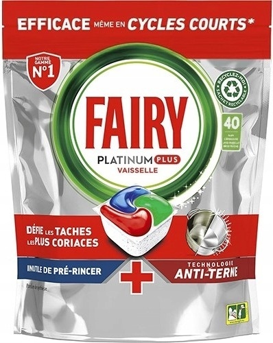 Fairy Platinum Plus All in One Kapsułki do zmywarki 40szt