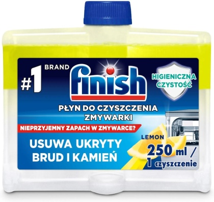 Finish Płyn do czyszczenia zmywarki Lemon 250ml