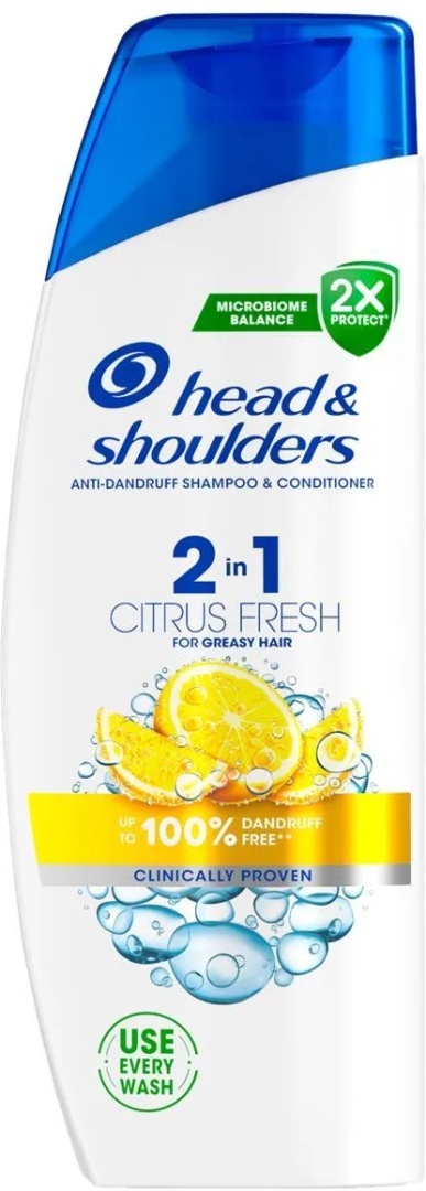 Head & Shoulders Citrus Fresh 2In1 Szampon z odżywką 330ml
