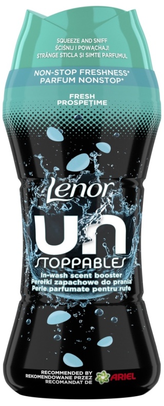 Lenor Unstoppables Fresh Perełki zapachowe do prania Zapach świeżości 0,27kg