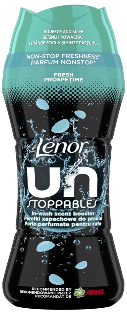 Lenor Unstoppables Fresh Perełki zapachowe do prania Zapach świeżości 0,27kg