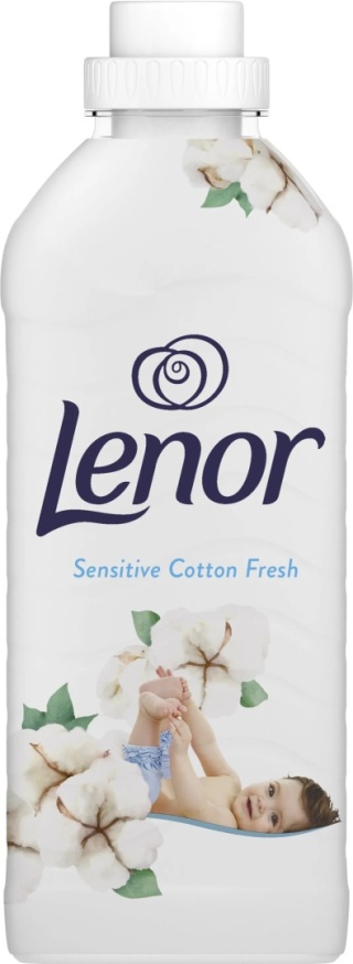 Lenor Sensitive Cotton Fresh Płyn do płukania tkanin Hipoalergiczny 810ml 32P
