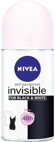 Nivea Woman Invisible Black & White 48h Antyperspirant w kulce Dla kobiet 50ml