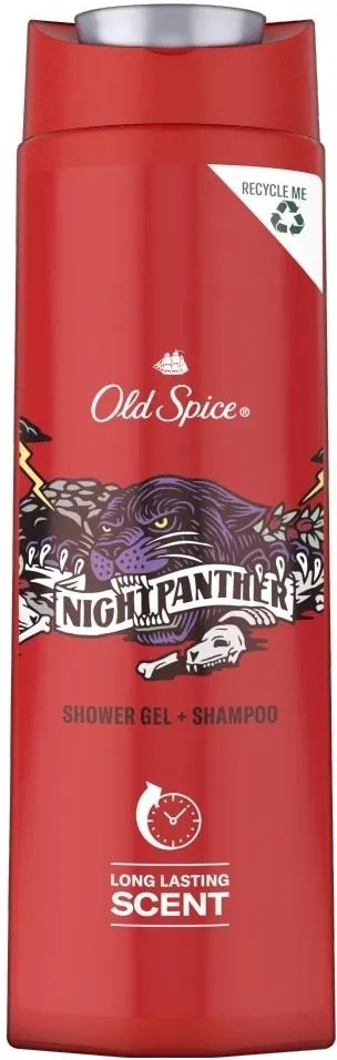 Old Spice Nightpanther 3w1 Żel po pod prysznic Dla mężczyzn 400ml