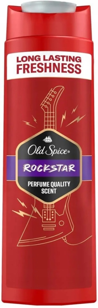 Old Spice Rockstar 3in1 Żel pod prysznic dla mężczyzn 400 ml