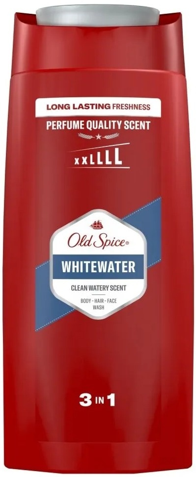 Old Spice Whitewater 3w1 Żel po pod prysznic Dla mężczyzn 675ml