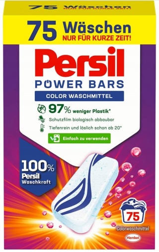 Persil Power Bars Color Tabletki do prania tkanin 75 szt