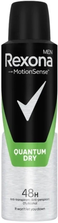 Rexona Men Quantum Dry Antyperspirant dla mężczyzn spray 150ml