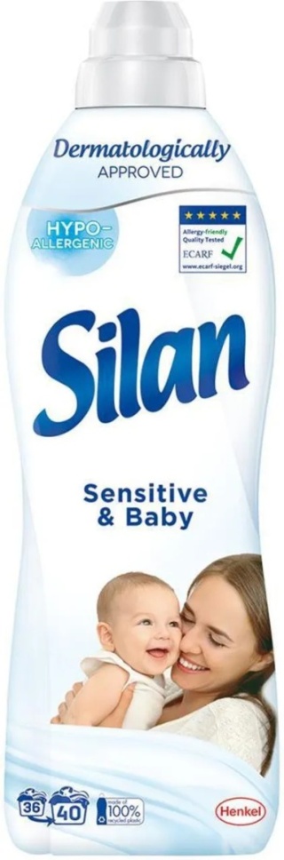 Silan Sensitive & Baby 880ml Płyn do płukania tkanin Hipoalergiczny 40P