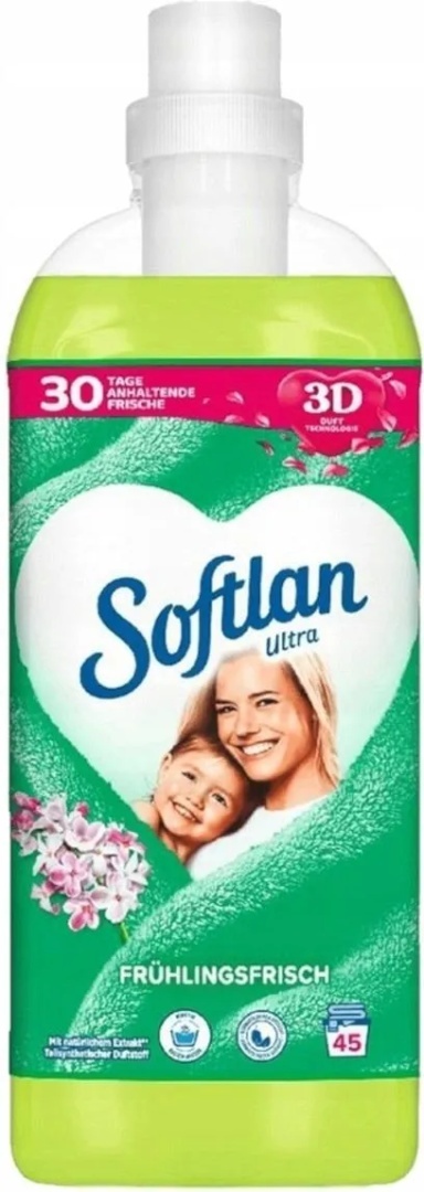 Softlan Fruhlingsfrisch 1l Płyn do płukania tkanin zielony 45P