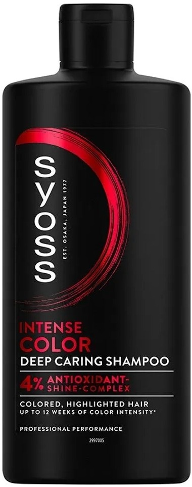Syoss Intense Color Szampon do włosów farbowanych i rozjaśnionych 440ml