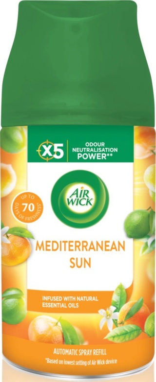 Air Wick Freshmatic Śródziemnomorska pomarańcza 250 ml Wkład do odświeżacza