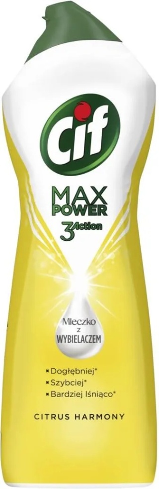 Cif Max Power 3Action Citrus Harmony 1001g Mleczko z wybielaczem