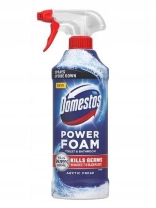 Domestos Power Foam Arctic Fresh 435ml Pianka do czyszczenia WC i łazienek