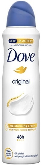 Dove Original Antyperspirant dla kobiet spray 150ml