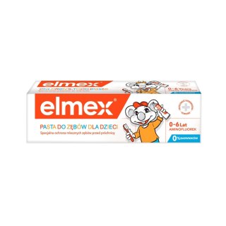 Elmex Kids 50 ml Pasta do zębów dla dzieci 0 6 lat