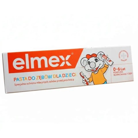 Elmex Kids 50 ml Pasta do zębów dla dzieci 0 6 lat