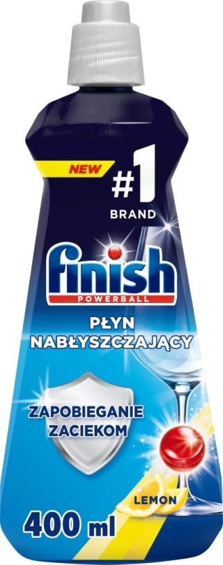 Finish Lemon Płyn nabłyszczający do zmywarki cytrynowy 400 ml