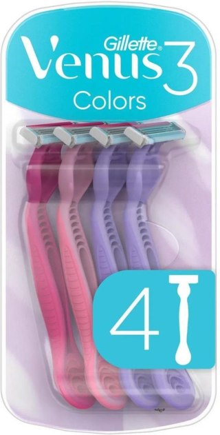 Gillette Venus 3 4 szt Maszynki jednorazowe dla kobiet