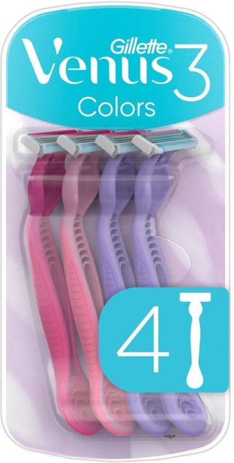 Gillette Venus 3 4 szt Maszynki jednorazowe dla kobiet