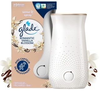 Glade Automatic Air Dyfuzor + Wkład Romantic Vanilla Blossom 18 ml