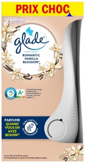 Glade Automatic Air Dyfuzor + Wkład Romantic Vanilla Blossom 18 ml