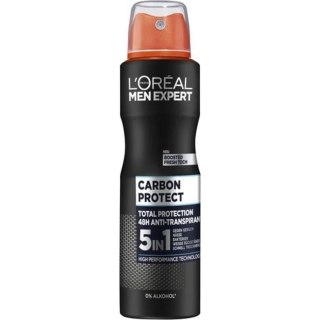 LOreal Men Expert Carbon Protect 5w1 150ml Antyperspirant spray męski 48h