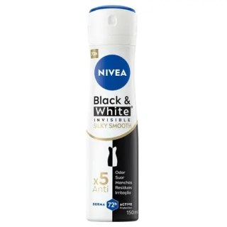 NIVEA Invisible Black & White Silky Smooth 72h 150 ml Antyperspirant damski