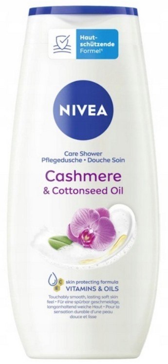 NIVEA Kaszmir i Olejek bawełniany 250ml Żel pod prysznic