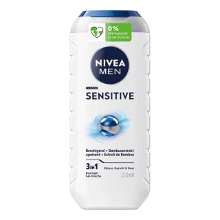 NIVEA Men Sensitive 250ml Żel pod prysznic